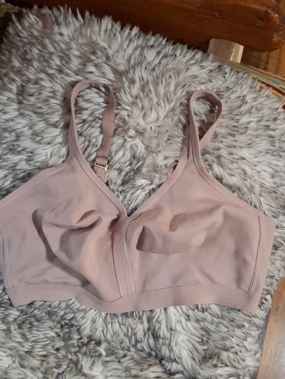 Soma Nude Wireless Soft-Cup Bra in Blush
